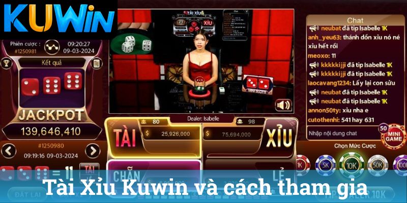 Tài Xỉu Kuwin và cách tham gia